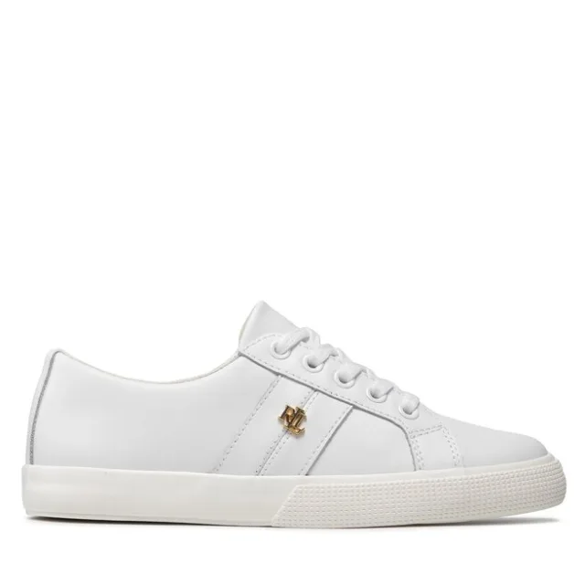 Sneakersy Lauren Ralph Lauren Janson II 802830937006 Biały