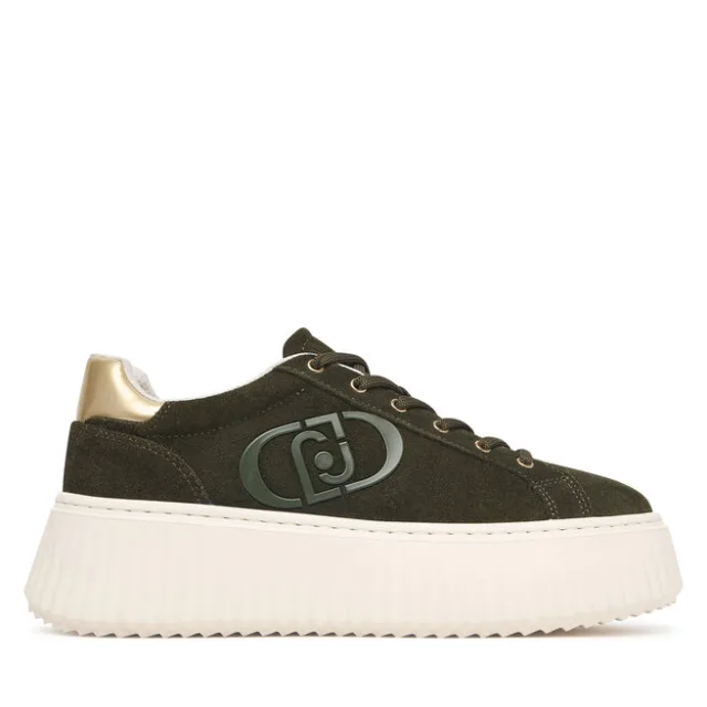 Sneakersy Liu Jo Elodie 01 BF6059 PX002 Khaki