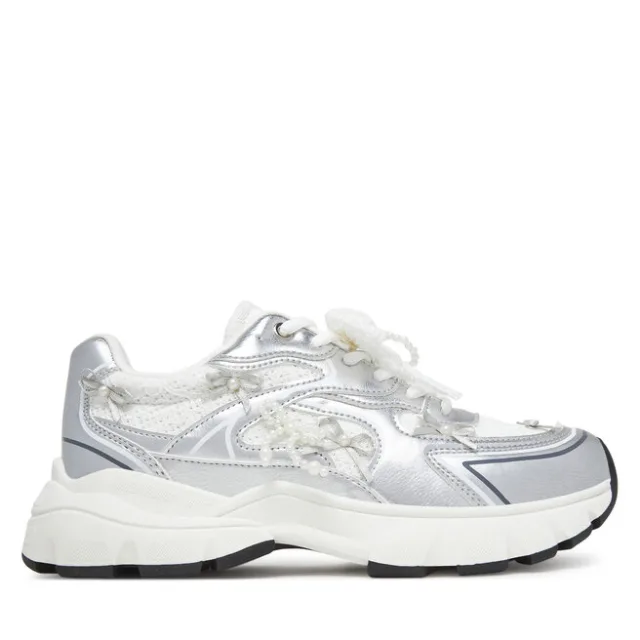 Sneakersy Call It Spring Graciemay 13948360 Srebrny