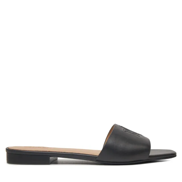 Klapki LAUREN RALPH LAUREN Everley 802959142001 Czarny