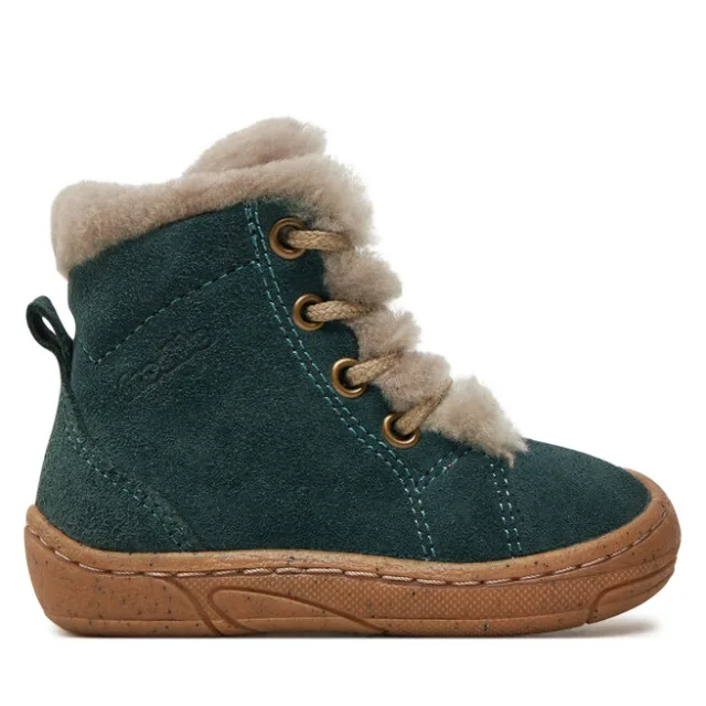Trzewiki Froddo Minni Suede Laces G2110140-5 M Zielony ciemny
