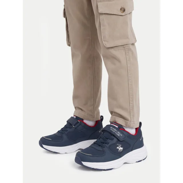 Sneakersy Beverly Hills Polo Club CWBEO-CP23-6415 Granatowy