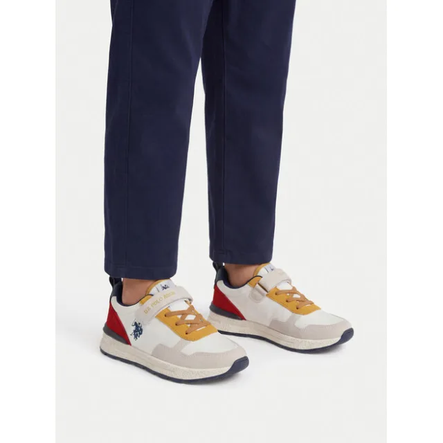 Sneakersy U.S. Polo Assn. EO-ALEX002K/6TY1 Biały
