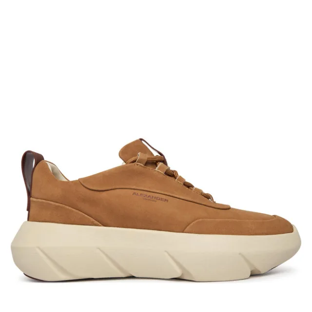 Sneakersy Alexander Smith London ALBEEPW-9660 Brązowy jasny