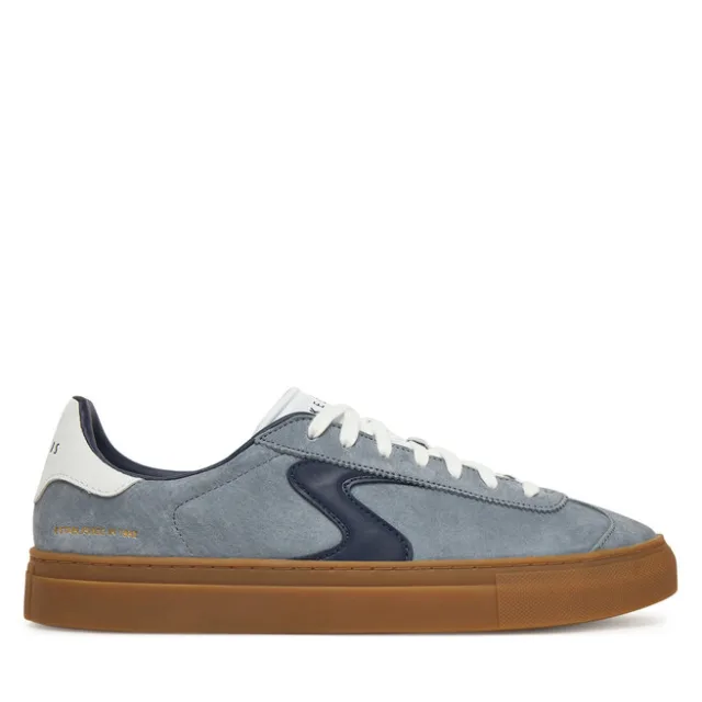 Sneakersy Skechers Arch Fit Legend - Romah 254001/GYNV Niebieski jasny