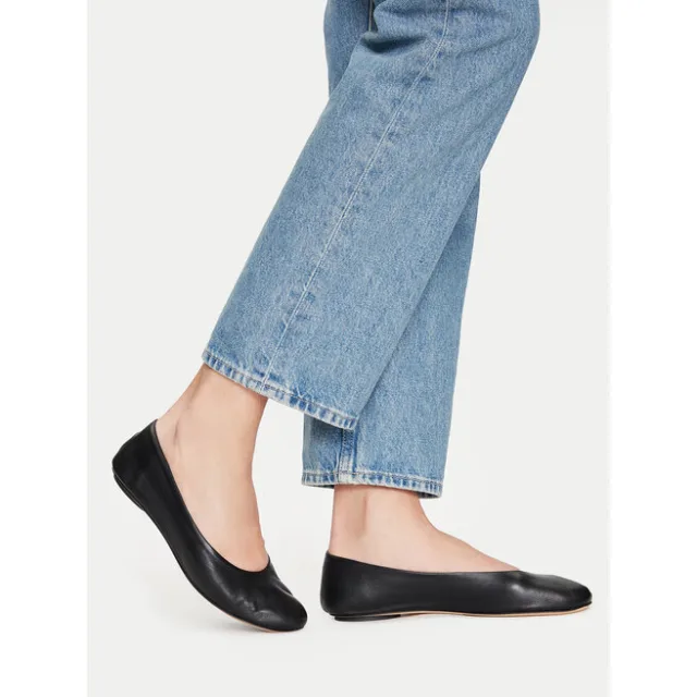 Baleriny Weekend Max Mara 2515521074600 Czarny