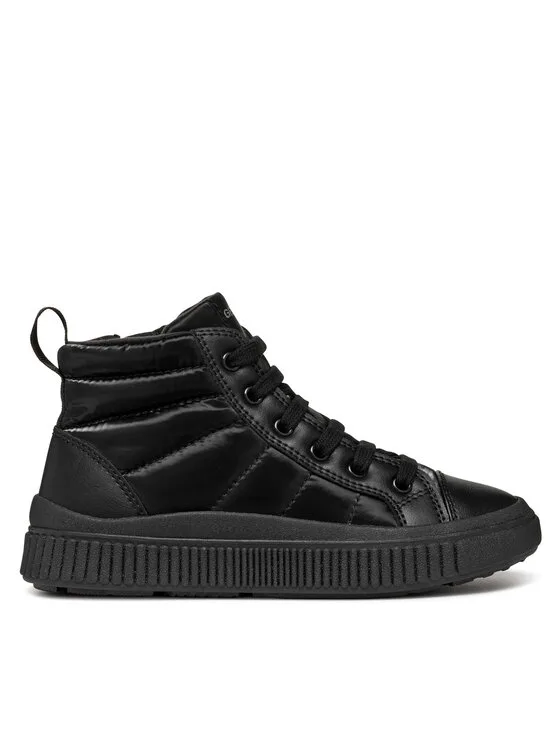 Geox Sneakersy J Laquinny Girl J46M3C 0LVBC C9999 M Czarny