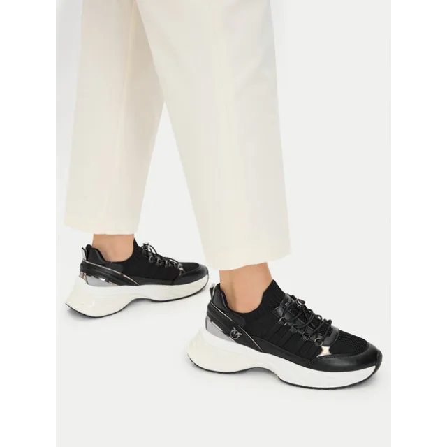 Sneakersy PINKO Ariel 34 SS0141 P128 Czarny