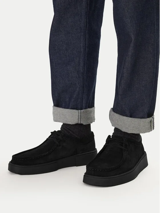 Półbuty Clarks Torview 26183435 Czarny