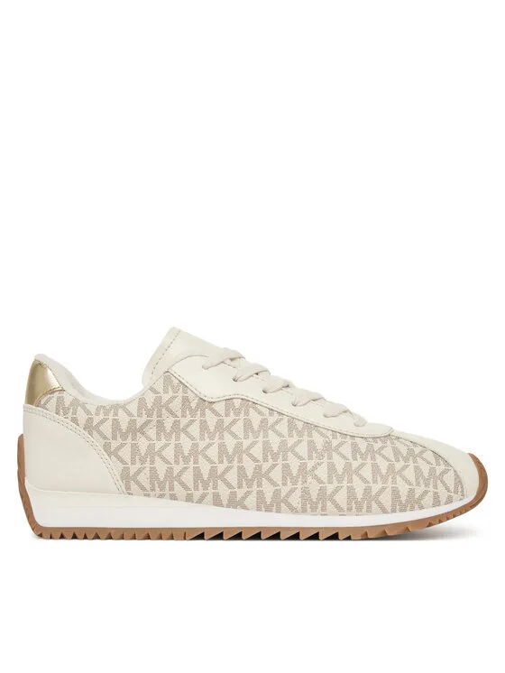 Sneakersy MICHAEL Michael Kors Rhodes Trainer 43R6RHFS3L Écru