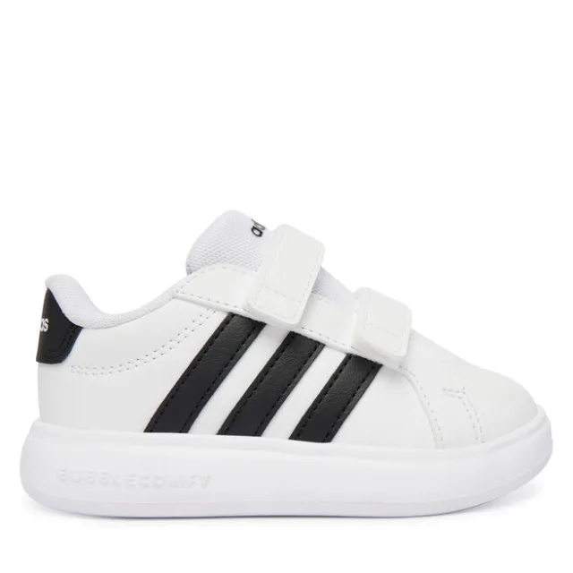 Sneakersy adidas Grand Court 3.0 Bubble Shoes Infants JS4906 Biały