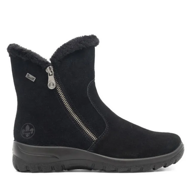 Botki Rieker L7162-00 Czarny