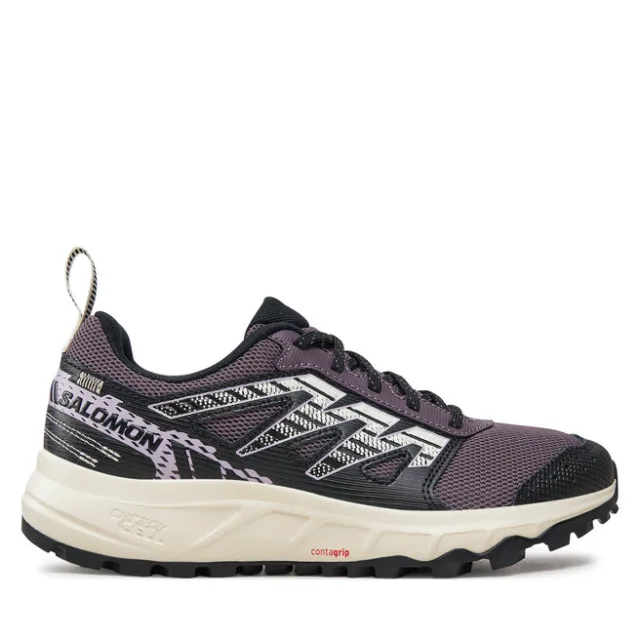Sneakersy Salomon Wander L47292900 Fioletowy