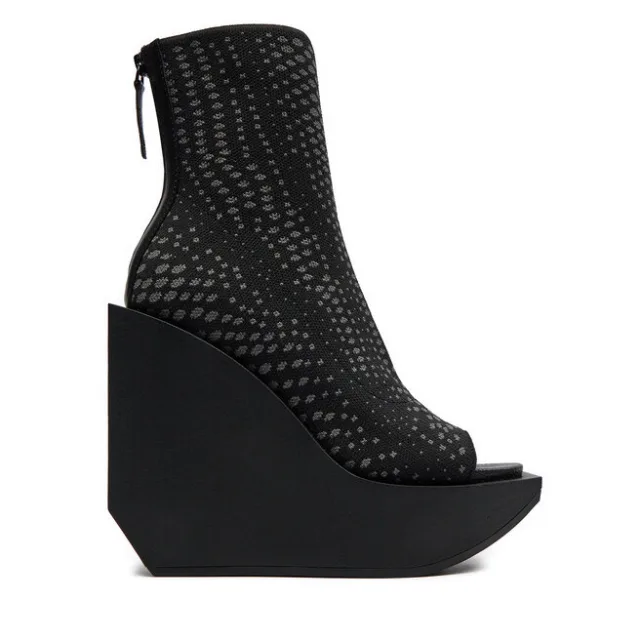 Botki United Nude Wa Fab Hi 1085001117 Czarny