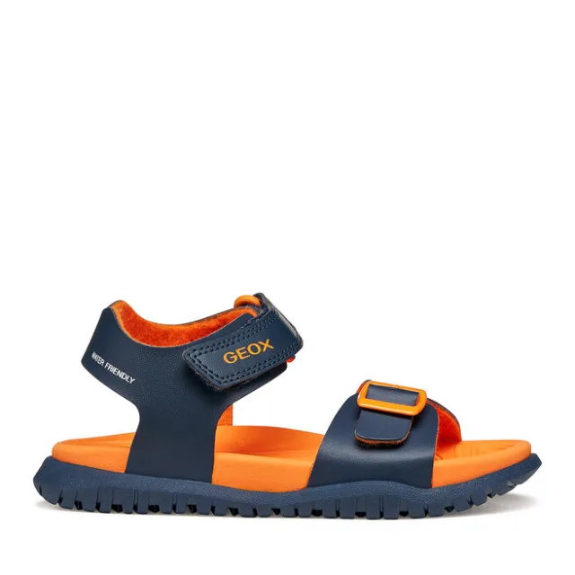 Sandały Geox J Sandal Fusbetto Bo J35HMA 000BC C0659 M Granatowy