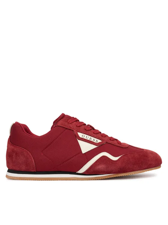 Sneakersy Guess FMPOLM ELL12 Czerwony