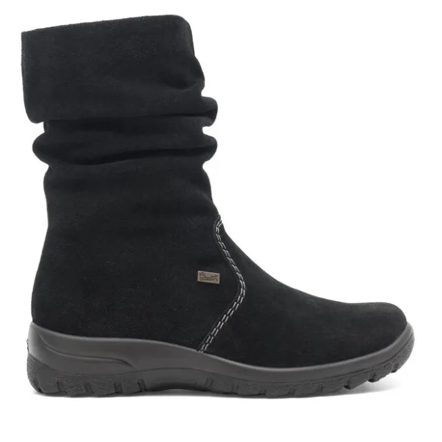 Botki Rieker Z7171-01 Czarny