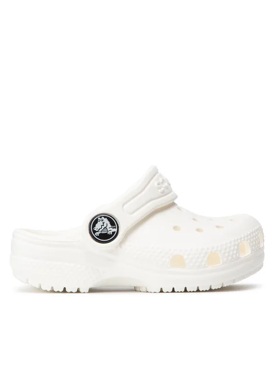 Crocs Klapki Classic Kid Clog T 206990 Biały