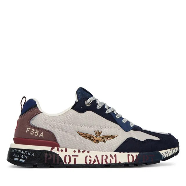 Sneakersy Aeronautica Militare 262SC0276UCT04327 Beżowy