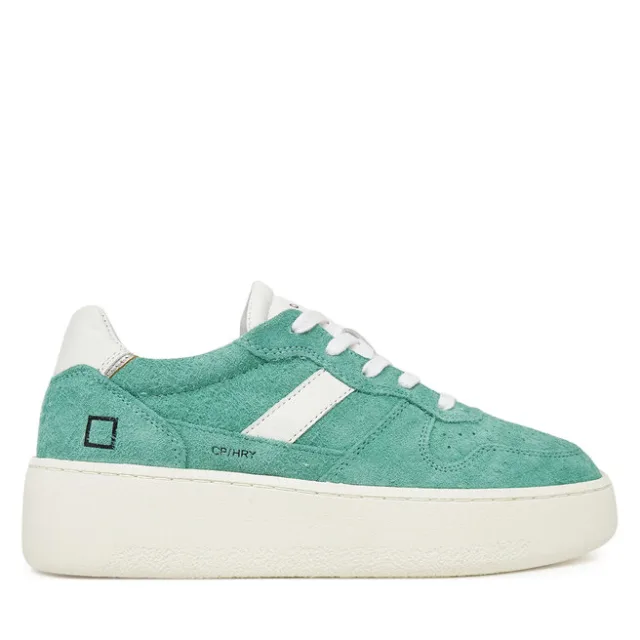 Sneakersy D.A.T.E. Court W421-CP-HA Zielony