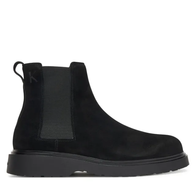 Sztyblety Calvin Klein Combat Ess Chelsea Boot Su YM0YM01372 Czarny