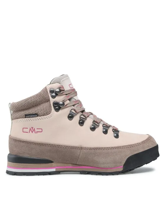 Trekkingi CMP Heka Wmn Hiking Shoes Wp 3Q49556 Beżowy