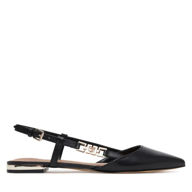 Baleriny Guess FLTFRA LEA05 Czarny