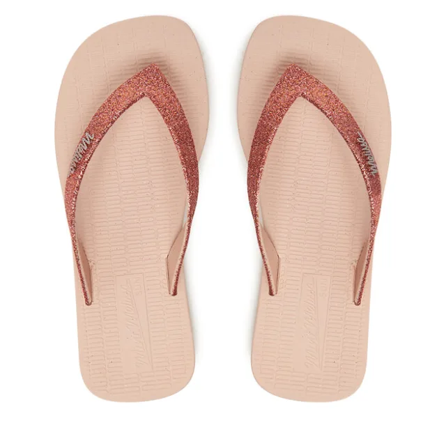 Japonki Melissa Mini Melissa Sun Long Beach II Inf 36100 Różowy