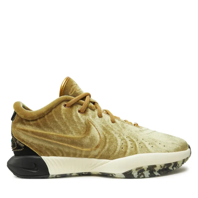 Sneakersy Nike Lebron XXI Qs FZ7883 700 Złoty