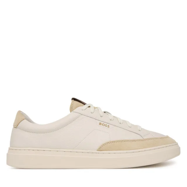 Sneakersy BOSS Kieran 50568536 Kremowy