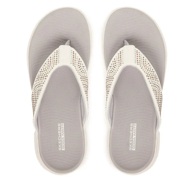 Japonki Skechers 140184/WHT Biały