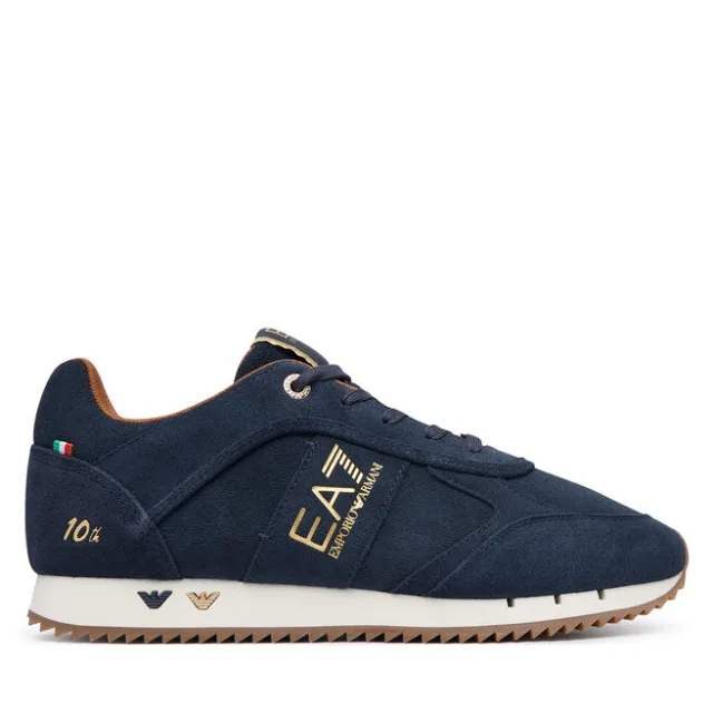 Sneakersy EA7 Emporio Armani 7X000648 AF17465 MZ566 Granatowy