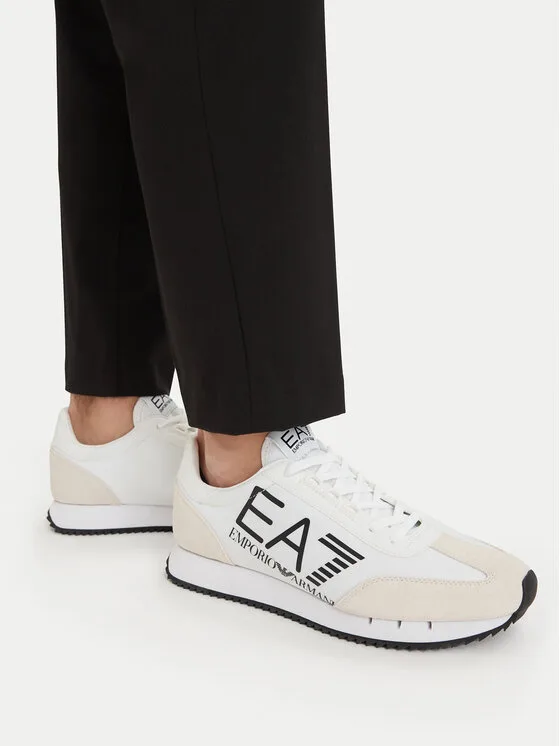 Sneakersy EA7 Emporio Armani 7X000541 AF18609 MZ021 Biały