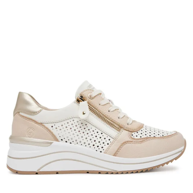 Sneakersy Remonte D0T14-81 Beżowy