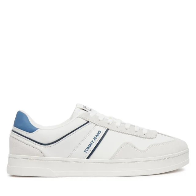 Sneakersy Tommy Jeans The Greenwich Leather EM0EM01524 Biały