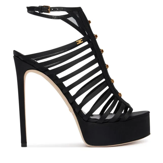 Sandały Elisabetta Franchi SA-92L-62E2-V790 Czarny