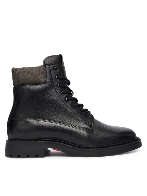 Kozaki Tommy Hilfiger Comfort Lwt Wrm Mx FM0FM05595 Czarny
