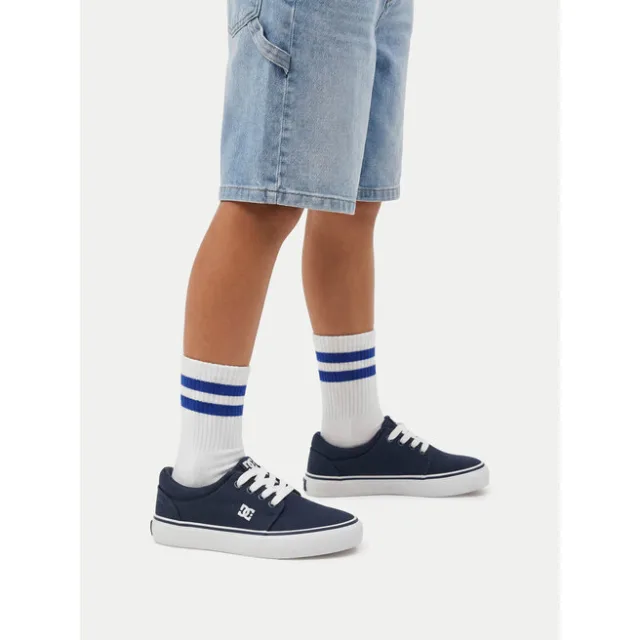 Tenisówki DC Shoes CEOWB-LEA-ZL-DC001-CH Granatowy