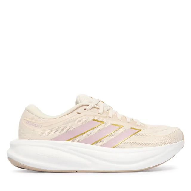 Buty do biegania adidas Response 2 Running Shoes KK4285 Kremowy