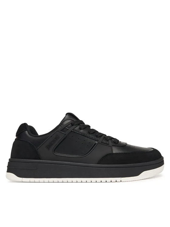 Sneakersy Just Cavalli 80QA3SM2 ZPC24 Czarny