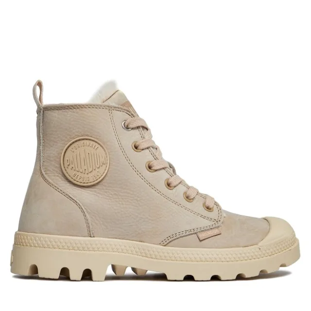 Trapery Palladium Pampa Hi Zip Wl 95982-271-M Beżowy