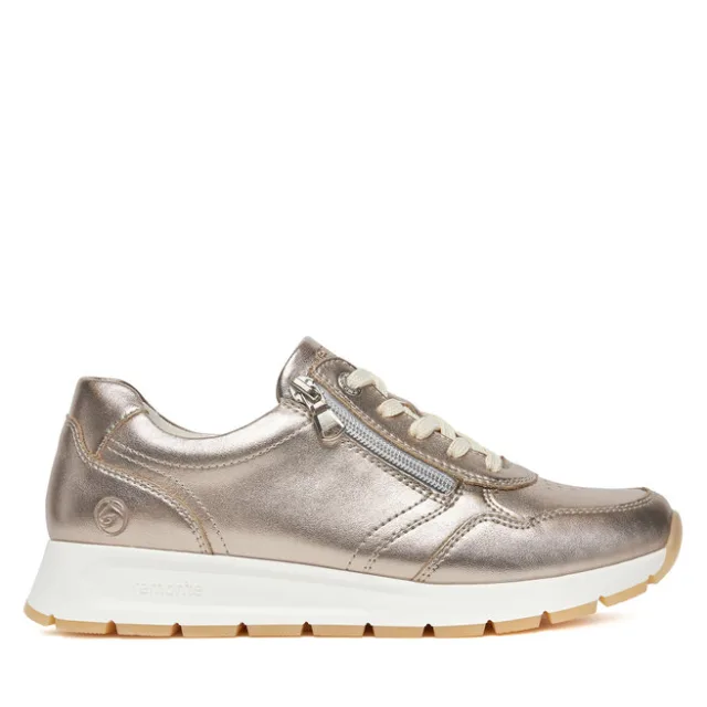 Sneakersy Remonte D2G01-90 Złoty