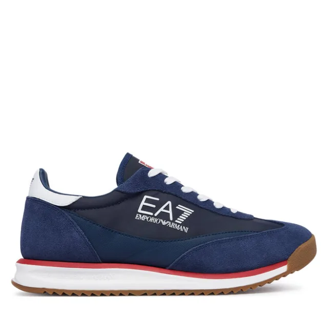 Sneakersy EA7 Emporio Armani 7X000655 AF23106 MZ696 Granatowy