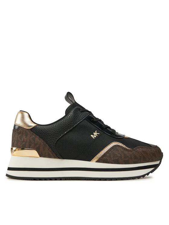 Sneakersy MICHAEL Michael Kors 43R4RNFSCD Czarny