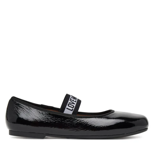 Baleriny LOVE MOSCHINO JA11071G1NII000041 Czarny