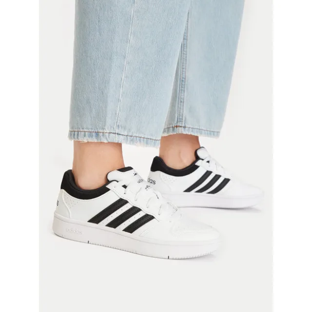 Sneakersy adidas Hoops Classic J KI1073 Biały