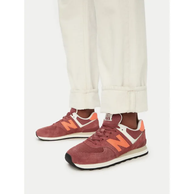 Sneakersy New Balance U5747FE Bordowy