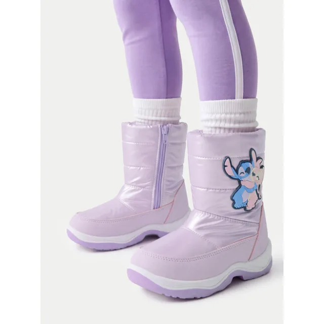 Śniegowce Disney Classics CEO-CP66-AW26-233DCLS Fioletowy