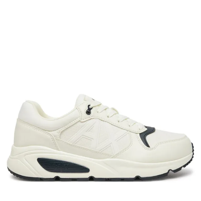 Sneakersy Armani Exchange XUX239 XV909 U384 Kremowy
