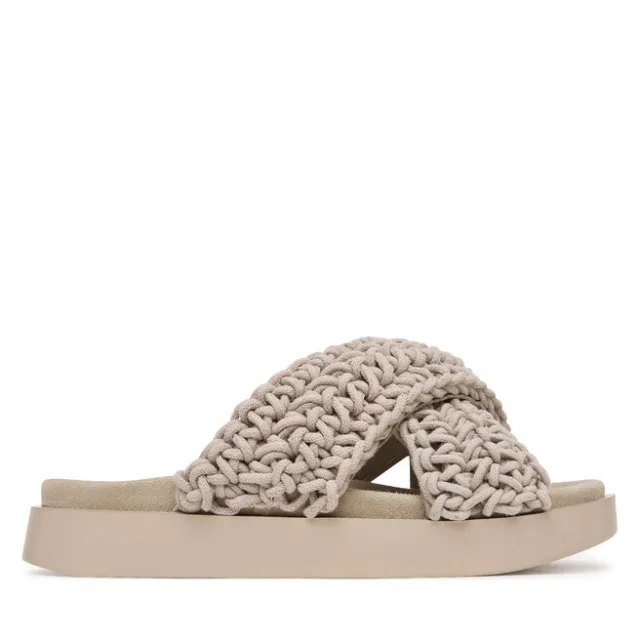 Klapki Inuikii Woven 1004.003.0062 Szary jasny